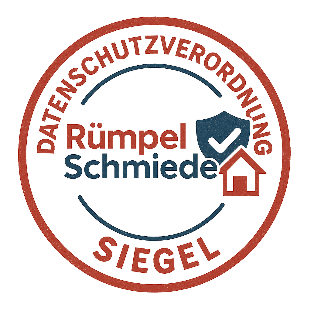 Rümpelschmiede Datenschutzverordnung Siegel